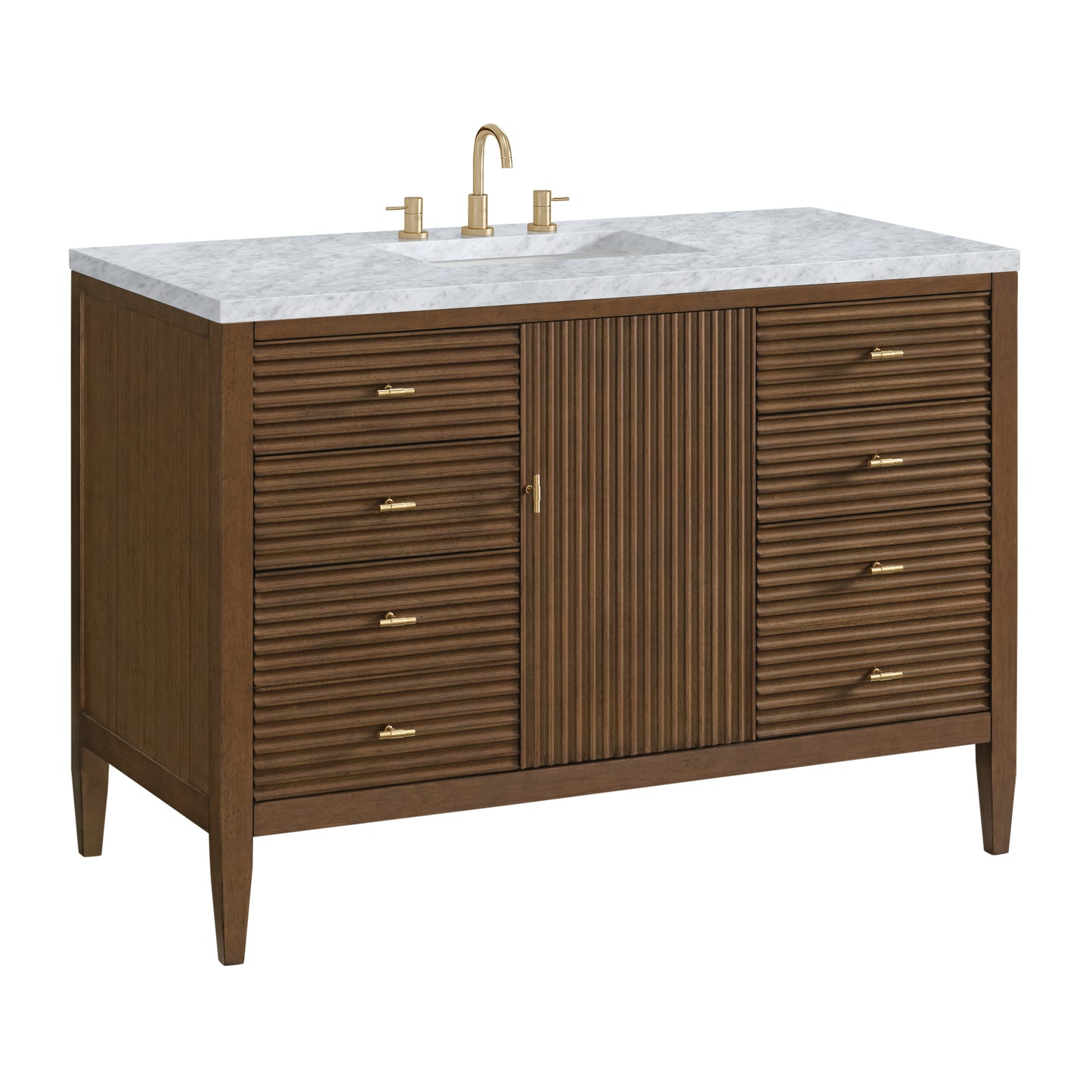 James Martin Myrrin 48" Single Vanity with 3 CM Countertop