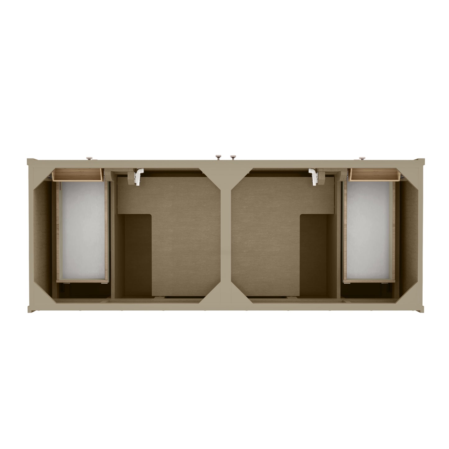 James Martin Chicago 60" Double Vanity with 3 CM Countertop
