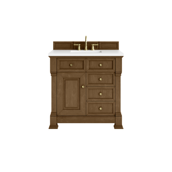 James Martin Brookfield 36" Single Vanity with 3 CM Countertop - Luxe Bathroom Vanities