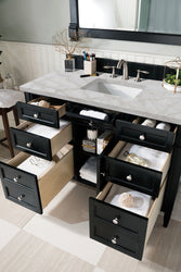 James Martin Brittany 48" Single Vanity with 3 CM Countertop & FreePower Wireless Charger