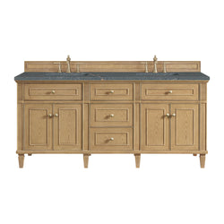 James Martin Lorelai 72" Double Vanity with 3 CM Countertop & FreePower Wireless Charger