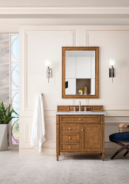 James Martin Brittany 36" Single Vanity with 3 Countertop