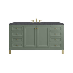 James Martin Chicago 60" Single Vanity with 3 CM Countertop