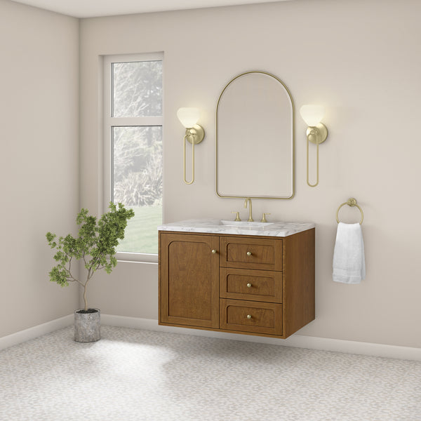 James Martin Laurent 36" Single Vanity with 3 CM Countertop