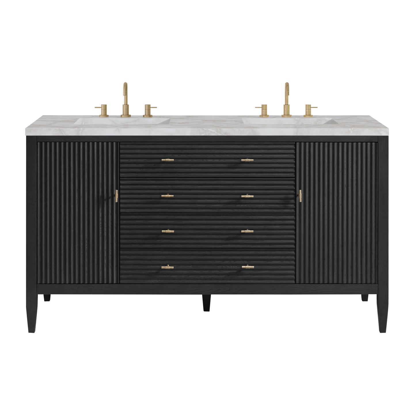 James Martin Myrrin 60" Double Vanity with 3 CM Countertop