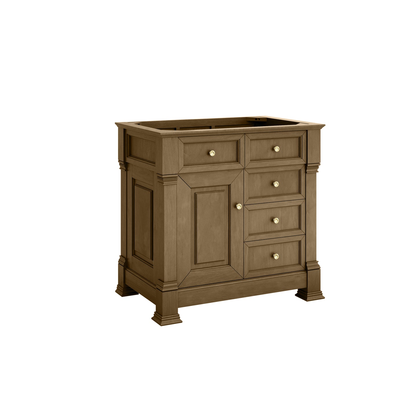 James Martin Brookfield 36" Single Vanity with 3 CM Countertop - Luxe Bathroom Vanities