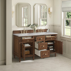 James Martin Lorelai 60" Double Vanity with 3 CM Countertop & FreePower Wireless Charger
