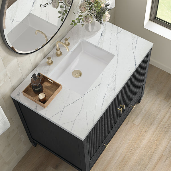 James Martin Myrrin 36" Single Vanity with 3 CM Countertop