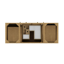 James Martin Hudson 60" Single Vanity with 3 CM Countertop