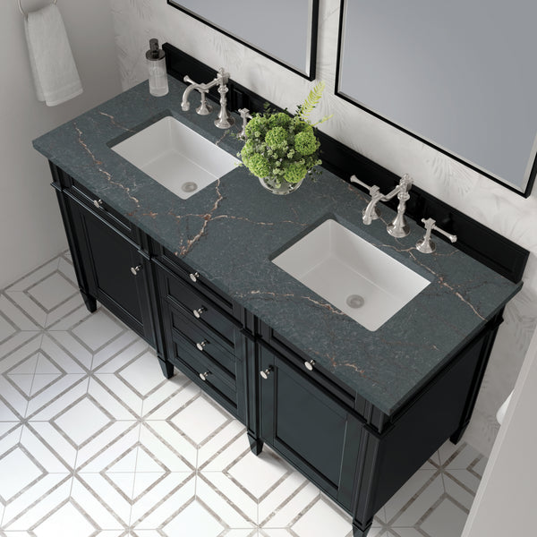James Martin Brittany 60" Double Vanity with 3 CM Countertop