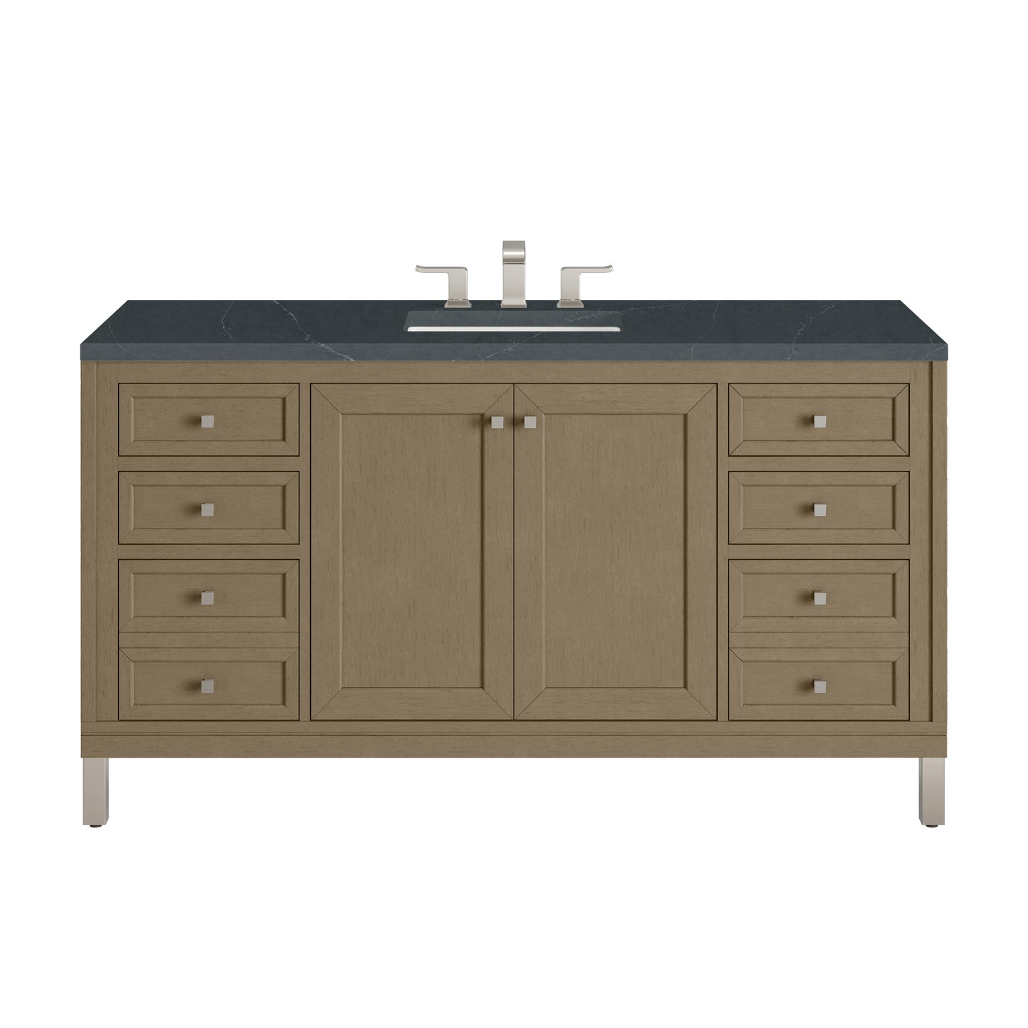 James Martin Chicago 60" Single Vanity with 3 CM Countertop