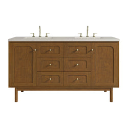 James Martin Laurent 60" Double Vanity with 3 CM Countertop