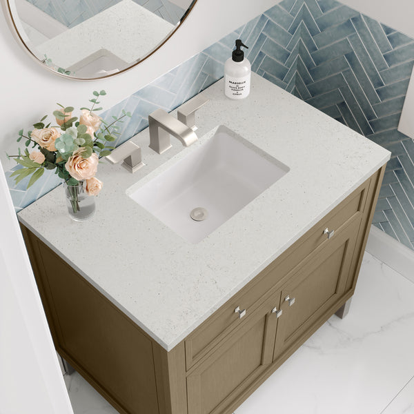 James Martin Chicago 36" Single Vanity with 3 CM Countertop