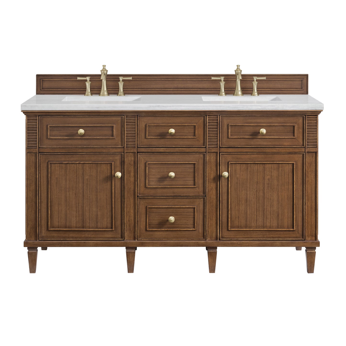 James Martin 60" Lorelai Double Vanity - Luxe Bathroom Vanities