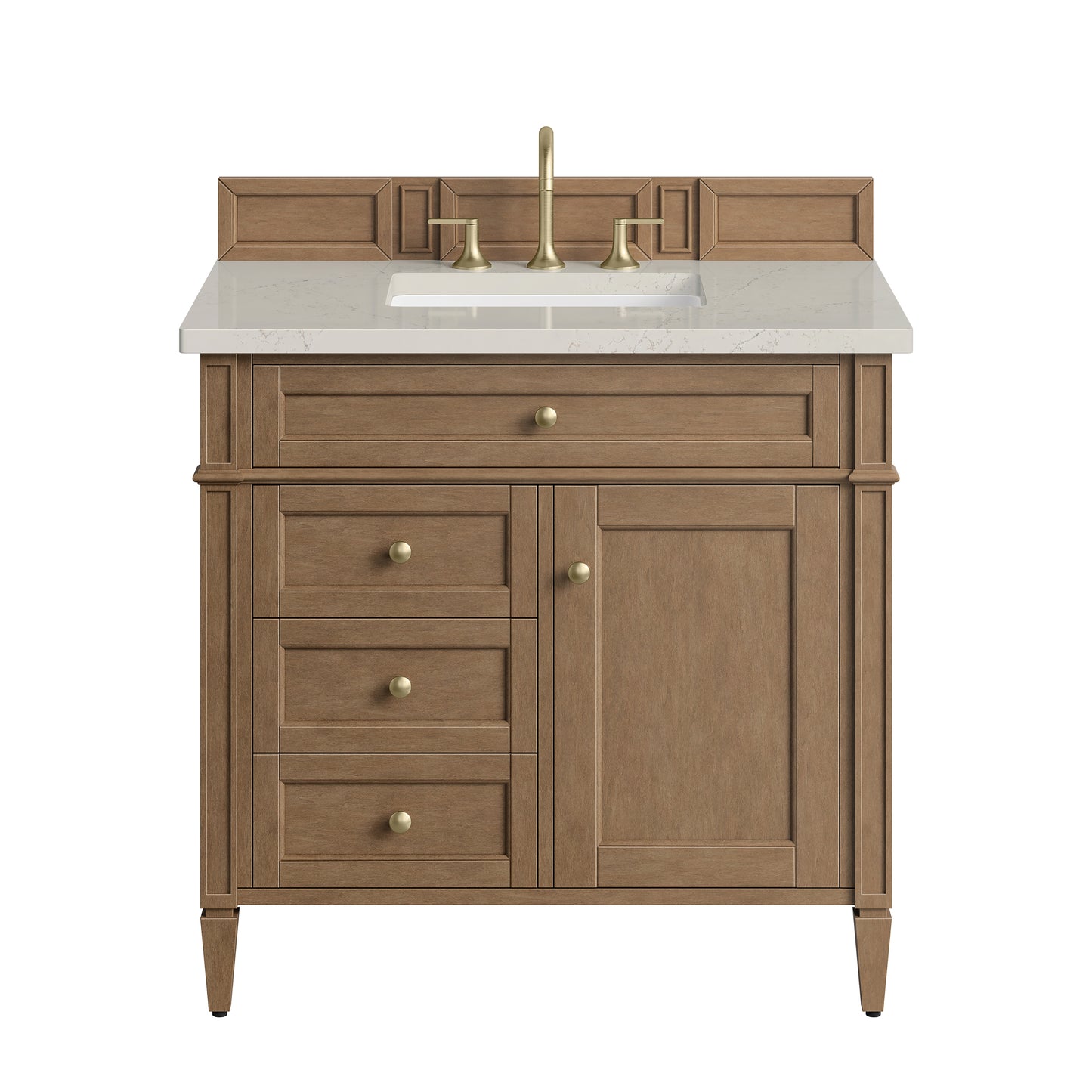 James Martin Brittany 36" Single Vanity with 3 Countertop