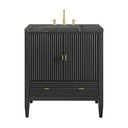 James Martin Myrrin 30" Single Vanity with 3 CM Countertop