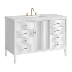 James Martin Myrrin 48" Single Vanity with 3 CM Countertop