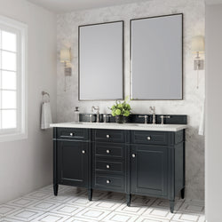 James Martin Brittany 60" Double Vanity with 3 CM Countertop