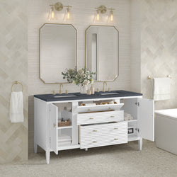 James Martin Myrrin 60" Double Vanity with 3 CM Countertop