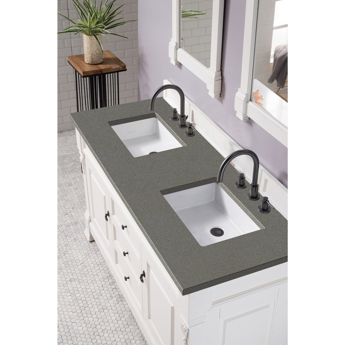 James Martin Brookfield 60" Double Vanity Vanities James Martin 