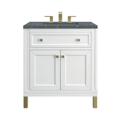 James Martin Chicago 30" Single Vanity with 3 CM Countertop