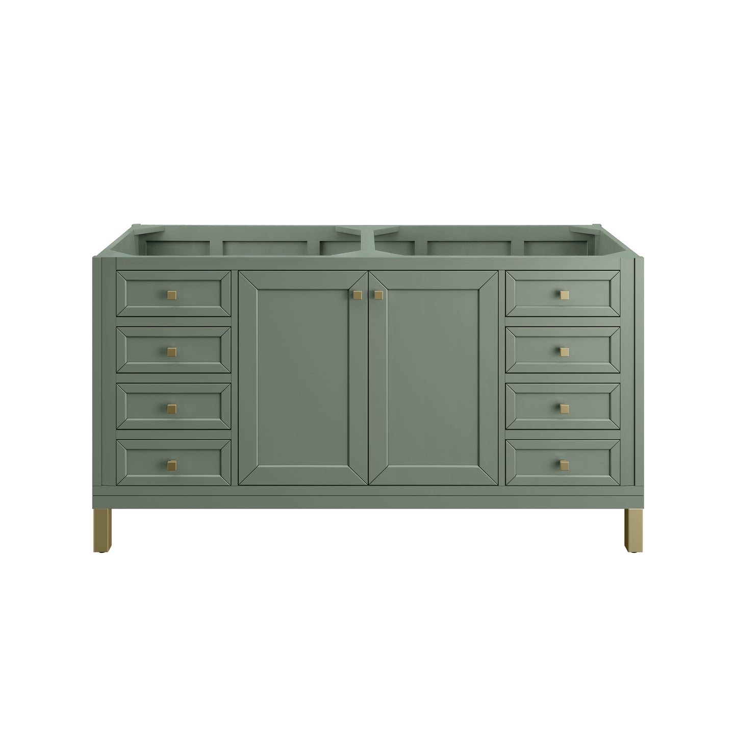James Martin Chicago 60" Double Vanity with 3 CM Countertop