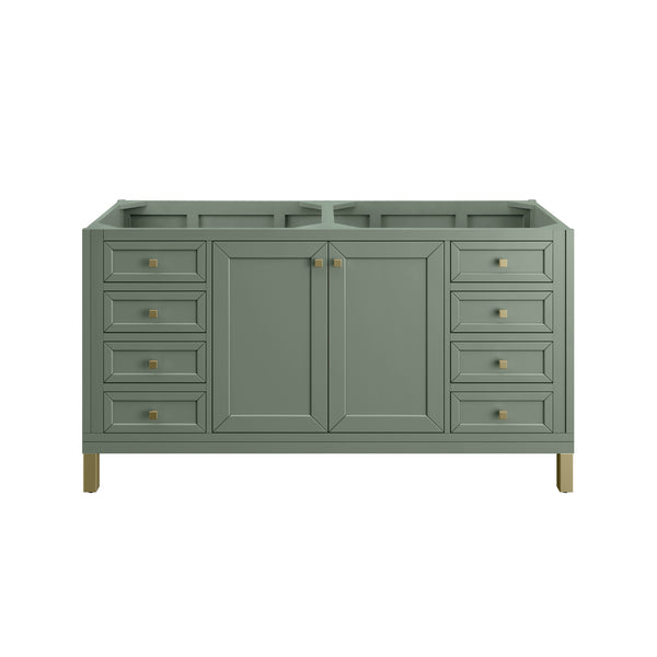 James Martin Chicago 60" Double Vanity with 3 CM Countertop