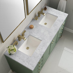 James Martin Chicago 60" Double Vanity with 3 CM Countertop