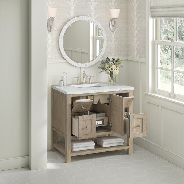 James Martin Breckenridge 36" Single Vanity w/ 3CM Countertop