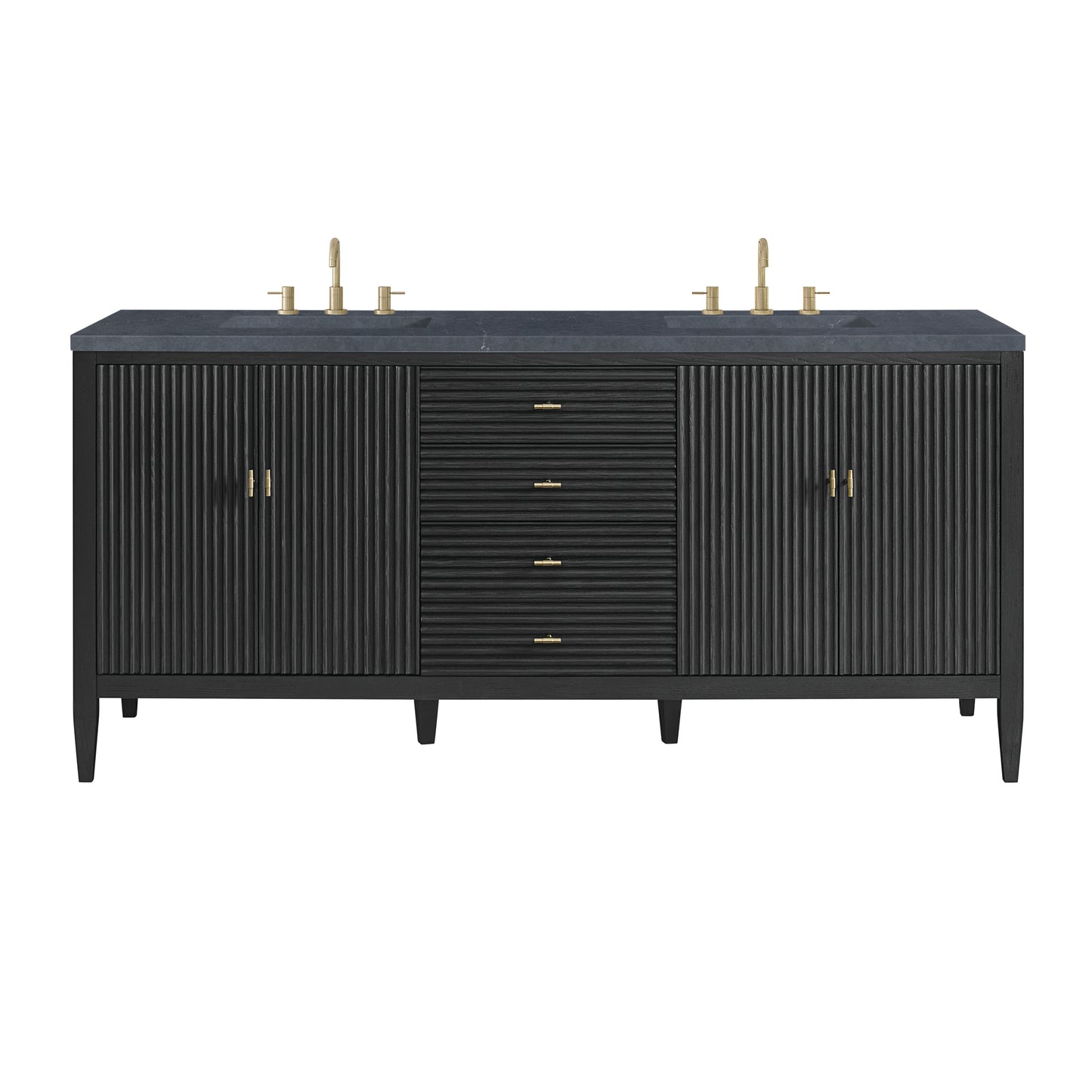 James Martin Myrrin 72" Double Vanity with 3 CM Countertop