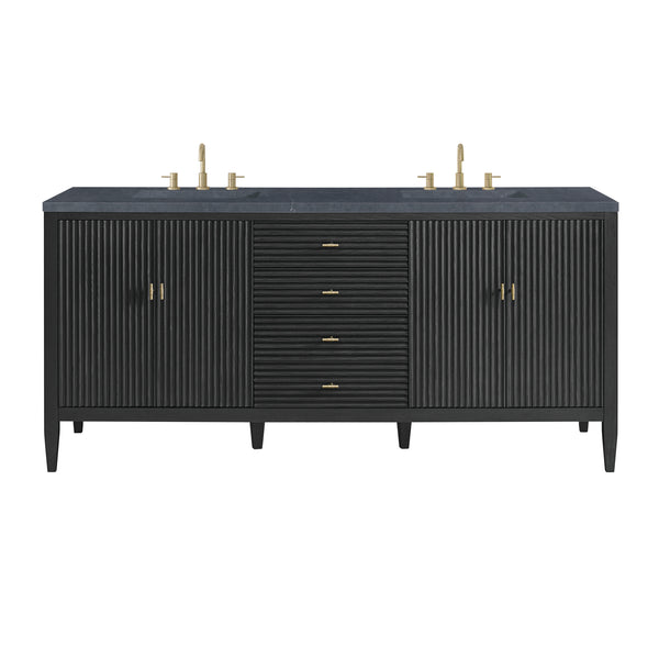 James Martin Myrrin 72" Double Vanity with 3 CM Countertop