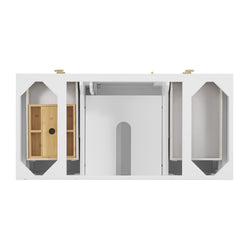 James Martin Myrrin 48" Single Vanity with 3 CM Countertop & FreePower Wireless Charger