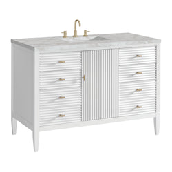 James Martin Myrrin 48" Single Vanity with 3 CM Countertop
