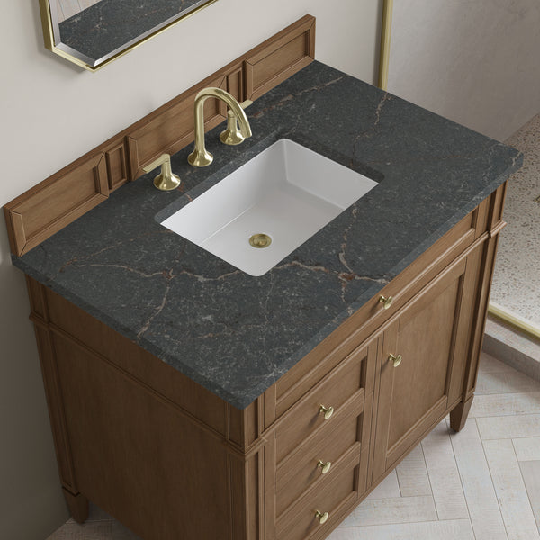 James Martin Brittany 36" Single Vanity with 3 Countertop