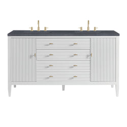 James Martin Myrrin 60" Double Vanity with 3 CM Countertop