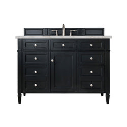 James Martin Brittany 48" Single Vanity with 3 CM Countertop & FreePower Wireless Charger