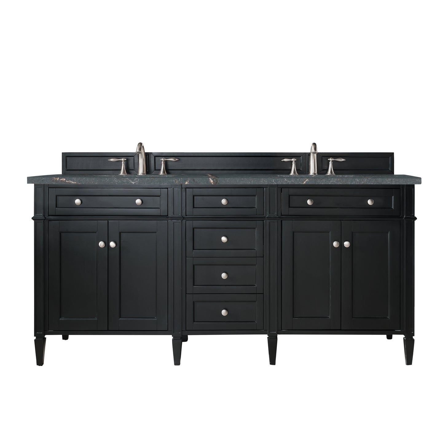 James Martin Brittany 72" Double Vanity with 3 CM Countertop