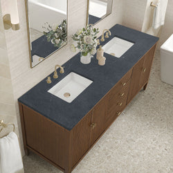 James Martin Myrrin 72" Double Vanity with 3 CM Countertop