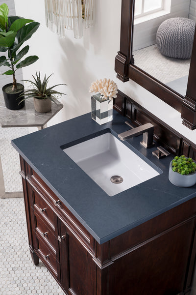 James Martin Brittany 30" Single Vanity with 3 CM Countertop