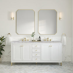 James Martin Chicago 72" Double Vanity with 3 CM Countertop
