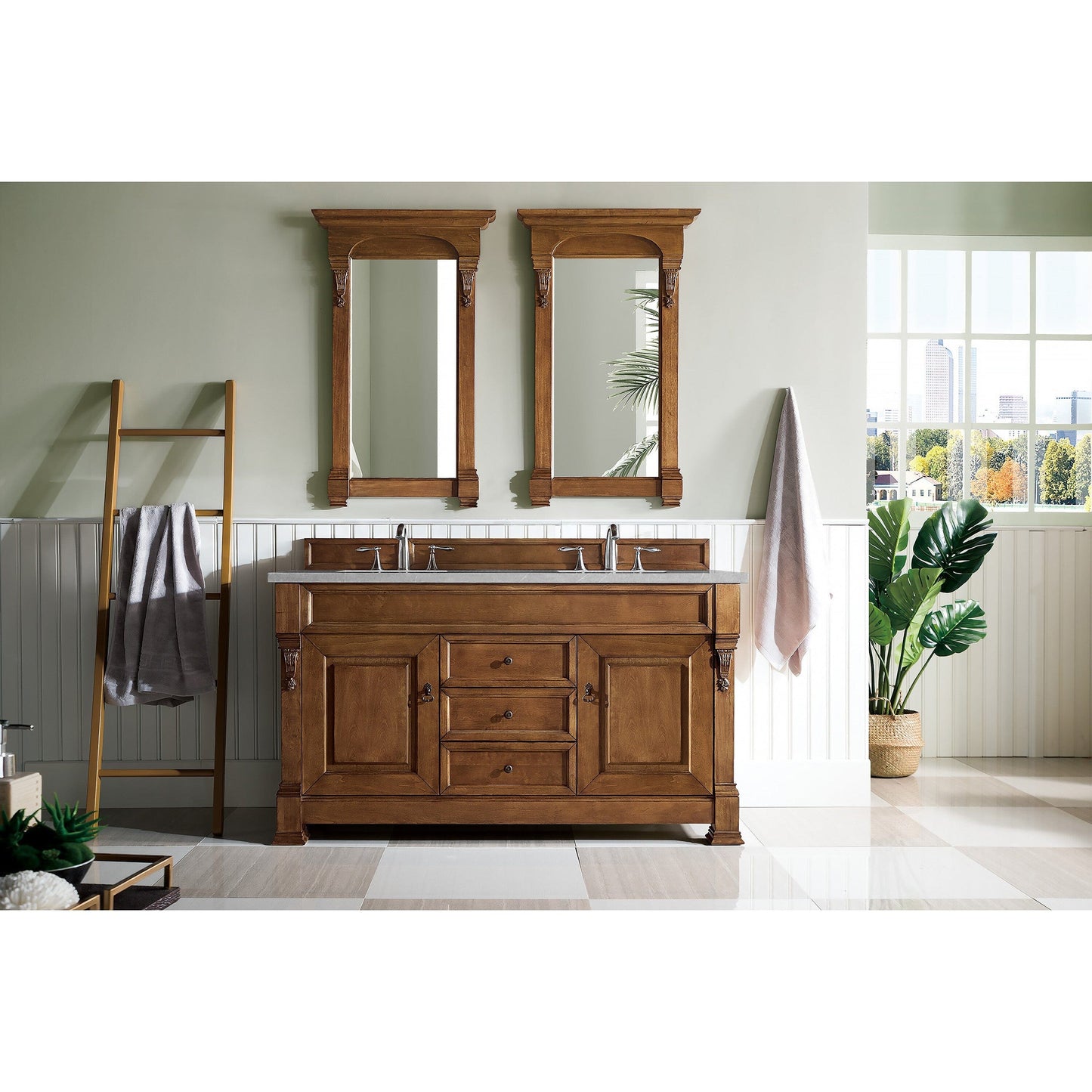 James Martin Brookfield 60" Double Vanity Vanities James Martin 