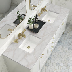 James Martin Chicago 72" Double Vanity with 3 CM Countertop