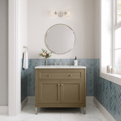 James Martin Chicago 36" Single Vanity with 3 CM Countertop