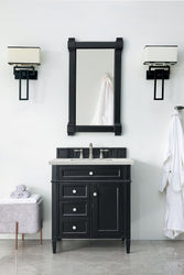 James Martin Brittany 30" Single Vanity with 3 CM Countertop