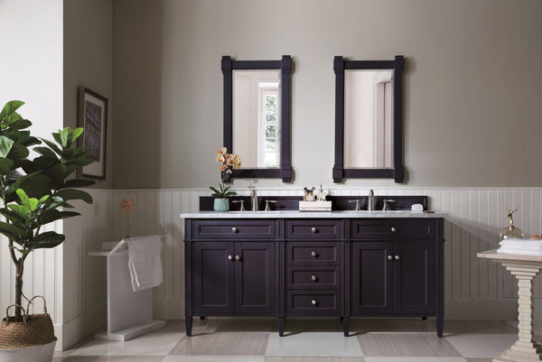 James Martin Brittany 72" Double Vanity with 3 CM Countertop