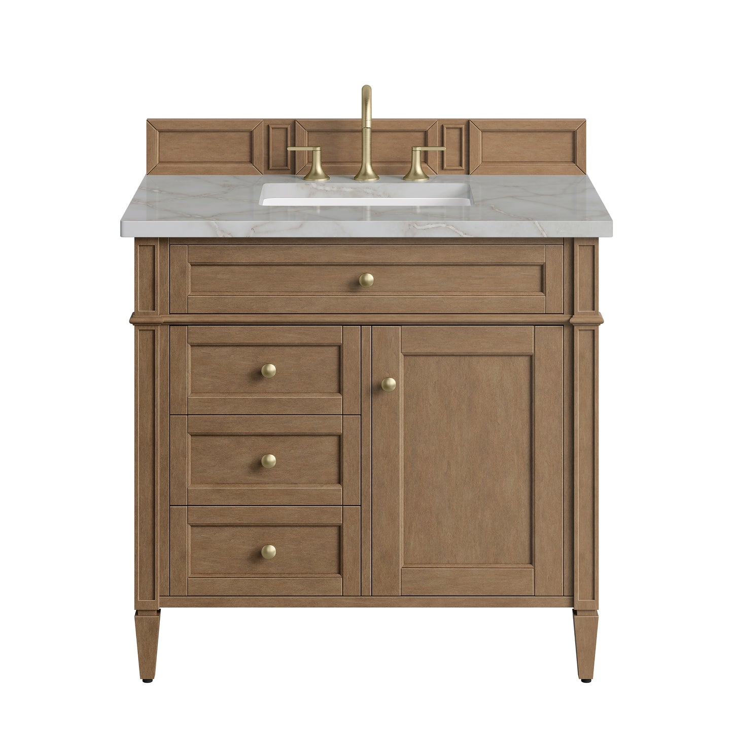 James Martin Brittany 36" Single Vanity with 3 Countertop