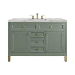 James Martin Chicago 48" Single Vanity with 3 CM Countertop