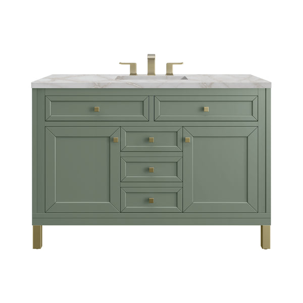 James Martin Chicago 48" Single Vanity with 3 CM Countertop