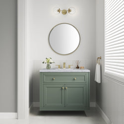 James Martin Chicago 36" Single Vanity with 3 CM Countertop
