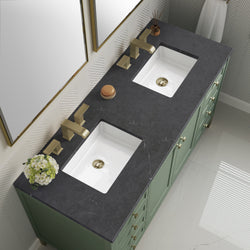 James Martin Chicago 60" Double Vanity with 3 CM Countertop